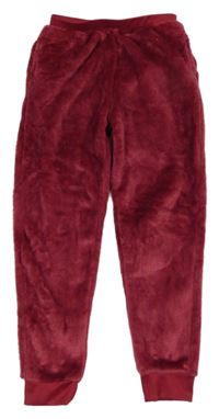 Vínové chlpaté tepláky Cool&Young