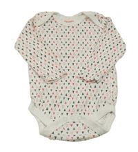 Bílé body s trojúhelníky Lupilu