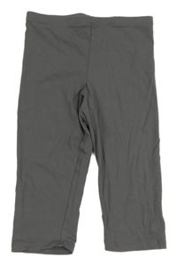 Tmavosivé crop legíny TCM