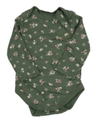 Tmavozelené kvetované body C&A
