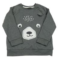 Sivá mikina s ňufáčikom  George