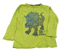 Svetlozelené tričko s dinem Kiki&Koko