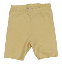 Svetložlté elastické kraťasy H&M