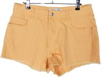Dámske oranžové rifľové kraťasy Primark