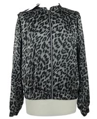 Nové - Dámská černo-šedá vzorovaná šusťáková lehká bunda Vila 