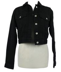 Dámská černá riflová crop bunda New Look 