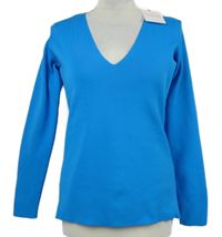 Nové - Dámsky modrý ľahký sveter Savida