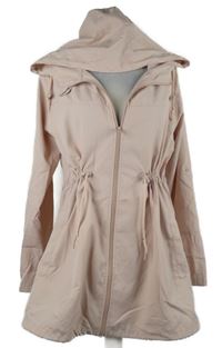 Dámská světlerůžová šusťáková jarní bunda s kapucí Colloseum 