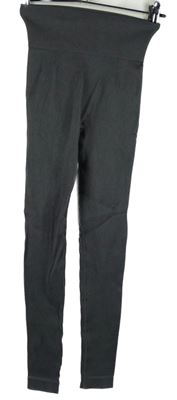 Dámske sivé rebrované legíny Yu & Me