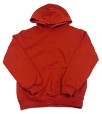 Červená mikina s kapucňou H&M