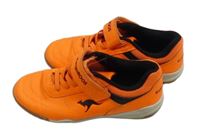 Neonově oranžové sálové boty Kangaroos vel.29