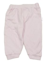 Svetloružové ľahké tepláky