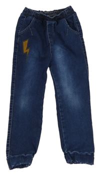 Modré cuff rifle s bleskom