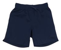 Tmavomodré športové kraťasy H&M