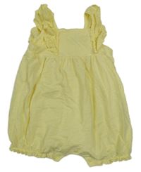 Žltý na traký teplákový overal Carter's