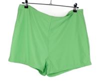 Dámske nenově zelené elastické kraťasy