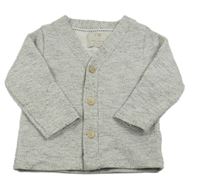 Sivý melírovaný prepínaci sveter Zara