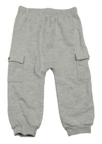 Sivé tepláky s vreckami George