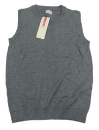 Nové - Sivá svetrová vesta Name it