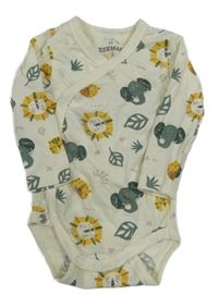 Smotanové zavinovací body so zvířaty a listami Zeeman