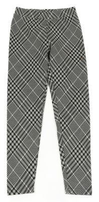 Svetlošedá -čierne vzorované tregíny Y.F.K.