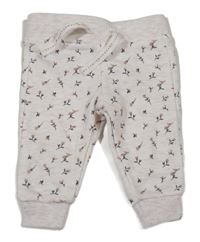 Světlerůžové tepláky s kvítky Primark