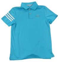 Modré športové polo tričko Adidas