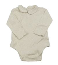 Béžové melírované body s límečkem Matalan