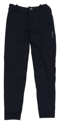 Tmavomodré jezdecké kalhoty Fouganza