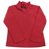 Červená funkčná fleecová mikina s logom Freedomtrail