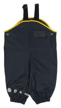 Tmavomodré laclové nepromokavé kalhoty Jako-o