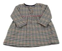 Sivo-farebné vzorované šaty Sfera