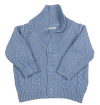 Svetlomodrý vzorovaný prepínaci sveter Next