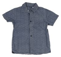 Tmavomodrá vzorovaná košeľa Name it