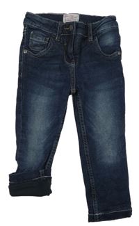 Tmavomodré podšité rifle Impidimpi