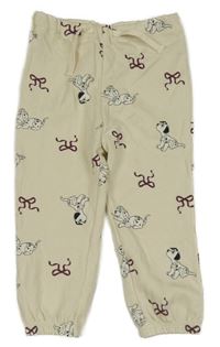 Smetanové tepláky 101 Dalmatinů H&M