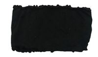 Čierny mačkaný bandeau top
