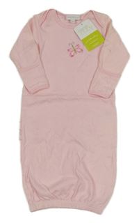 Nové - světlerůžový spací pytel s motýlkem a kanýrky magnolia baby