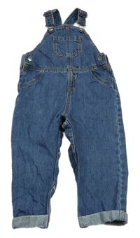 Modré riflové laclové kalhoty M&S