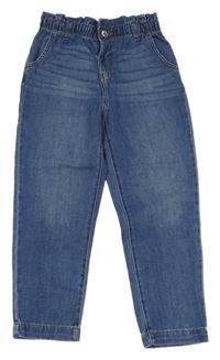 Modré paper bag slouchy rifle Denim Co.