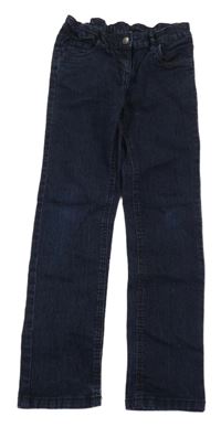 Černé skinny fit teplákové rifle H&M