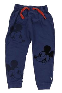 Tmavomodré tepláky s Mickeym Mothercare