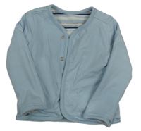 Svetlomodrá obojstranná prepínaci mikina Kanz