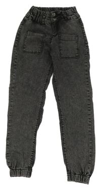 Tmavosivé cuff rifle s vreckami