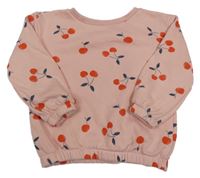 Ružová mikina s třešněmi Primark