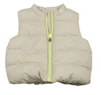 Smotanová šušťáková zateplená vesta M&S