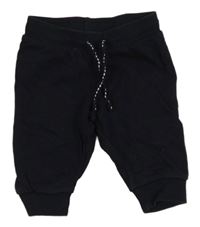 Tmavomodré tepláky H&M