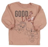 Svetloružová mikina s Tlapkovou patrolou Nickelodeon