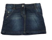 Tmavomodrá rifľová sukňa Papagino