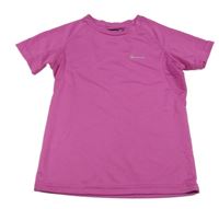Fuchsiové športové tričko